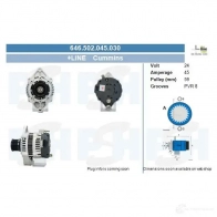 Стартер CV PSH 640516132260 UCHGLM X 290719