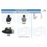 Стартер CV PSH 53 RX8 291648 810001093010