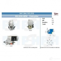 Стартер CV PSH 290818 641504103510 LTQ EQ