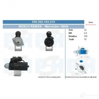 Стартер CV PSH 57R7KF 1 550502102215 1437354543