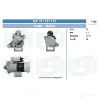 Стартер CV PSH 160555122370 1437359509 3U1 8XE0