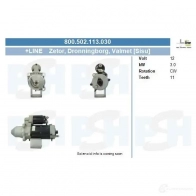 Стартер CV PSH 800502113030 WI EIU 291623