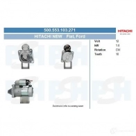 Стартер CV PSH 300595132500 451 0P 285491