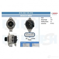 Стартер CV PSH PAP3 8 810005093215 291657