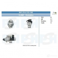 Стартер CV PSH 127237779 941514133140 U DY9A