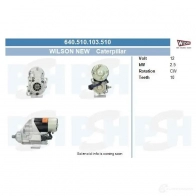 Стартер CV PSH 290710 DR TDNC 640510103510