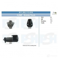 Стартер CV PSH 292973 6 6TIA 911202113010