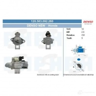 Стартер CV PSH FFKP H9Q 1437355138 120563092260