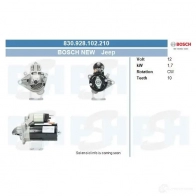 Стартер CV PSH LB I1Y 292341 830928102210