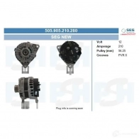 Стартер CV PSH 1437360846 510506092215 C7 HQC