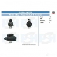 Стартер CV PSH W XUMX0 520004092390 1437360862