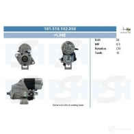 Стартер CV PSH 1437355371 Y8 ORLJ 191519102050