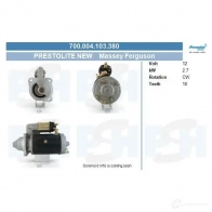 Стартер CV PSH 101672777 700004103380 AUT 5UQF