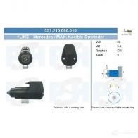 Стартер CV PSH 551210090010 L4B VDGZ 287992