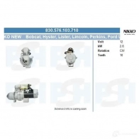 Стартер CV PSH 50 KDRZ 830576103710 292262