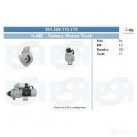 Стартер CV PSH 52V Q5 161509113170 523997314