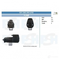 Стартер CV PSH OGN OF3 551565093010 1437359725