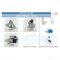 Стартер CV PSH 282279 160558112400 79 UAJ