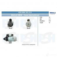 Стартер CV PSH 94LR 2 290457 630006103311
