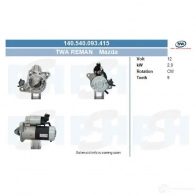 Стартер CV PSH 140540093415 F RD2WD 102076429