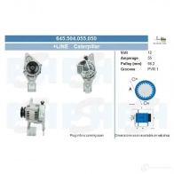 Стартер CV PSH 750501092210 291529 U J4MWK