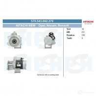 Стартер CV PSH 570543092270 8O H04DS 289092