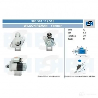 Стартер CV PSH 1Q WTE 980501112515 63621744