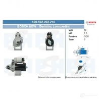 Стартер CV PSH 287542 520502092210 TFGQ 3