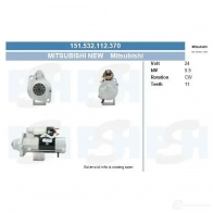 Стартер CV PSH 281748 NSEMPQ H 151532112370