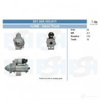 Стартер CV PSH 490502093265 1W0 Q0O0 286592