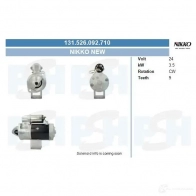Стартер CV PSH 1437362014 4I8M Z 131526092710