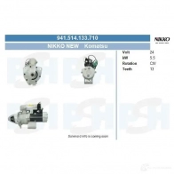 Стартер CV PSH 1JU YI 941514133710 1437367247