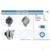 Стартер CV PSH 810506093215 291688 D7R1 SM