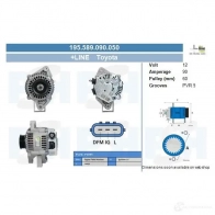 Стартер CV PSH 200546102215 1437373161 X YL43