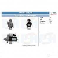 Стартер CV PSH GZ9 4YJB 285225 300513093311