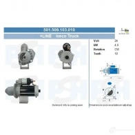 Стартер CV PSH 287004 501509103010 F34 QX