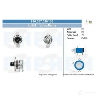 Стартер CV PSH 720002113010 14 67G 291477