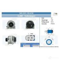 Стартер CV PSH 286262 450009103010 3AS FW