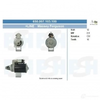 Стартер CV PSH G UKWS3 291015 650007103100
