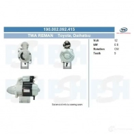 Стартер CV PSH 190002092415 282865 NZ D83