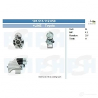 Стартер CV PSH 283181 191513112050 A8X Z9