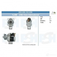 Стартер CV PSH 291021 650009103030 GMQ7 ZX