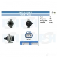 Стартер CV PSH L EDSU6 289939 590530093010