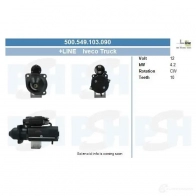 Стартер CV PSH 500549103090 IS7O5 X3 1437353567