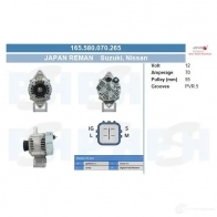 Стартер CV PSH 282867 190003092265 48ZO 3WB