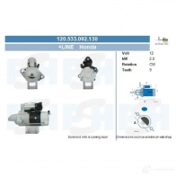 Стартер CV PSH 280380 120533092130 6 6IK6TT