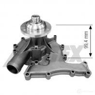 Водяной насос, помпа AIRTEX 1874520 1737 8435013810926 SN7 9P - Изображение 3