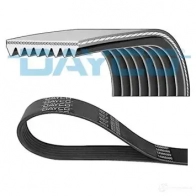 Приводной ремень поликлиновой DAYCO 8x12 55 8PK1255HD HT5U7H 550119