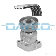 Комплект приводного ремня DAYCO Y QKGAG Opel Astra (F) 1 1991 – 1998 KPV499