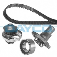 Комплект ремня ГРМ с помпой DAYCO 1440098567 7 DE2P3L KTBWP1840T1